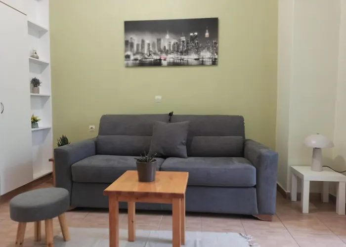 Eunoia, Executive Residence, 34 Theofrastou Str, Ground Floor, 5min To The Lägenhet *